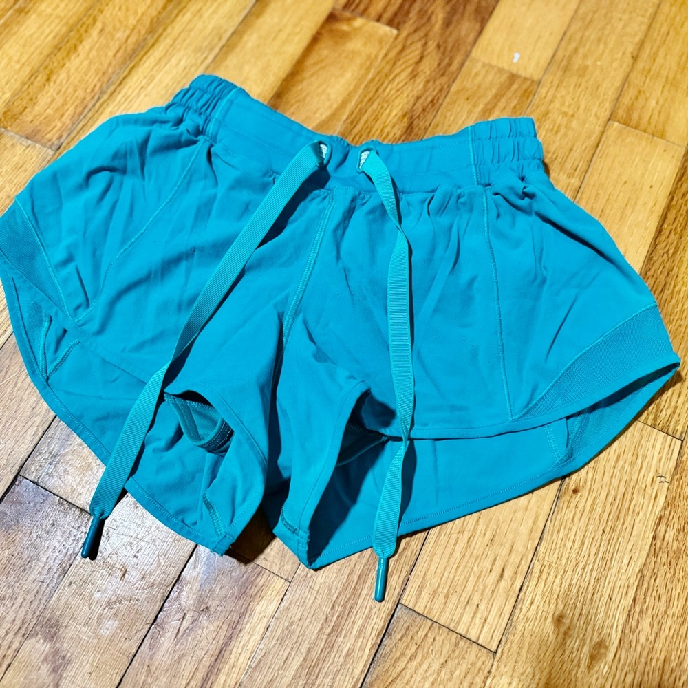 Lululemon Athletica Turquoise Shorts